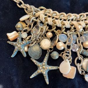Statement Necklace with a beach vibe.
